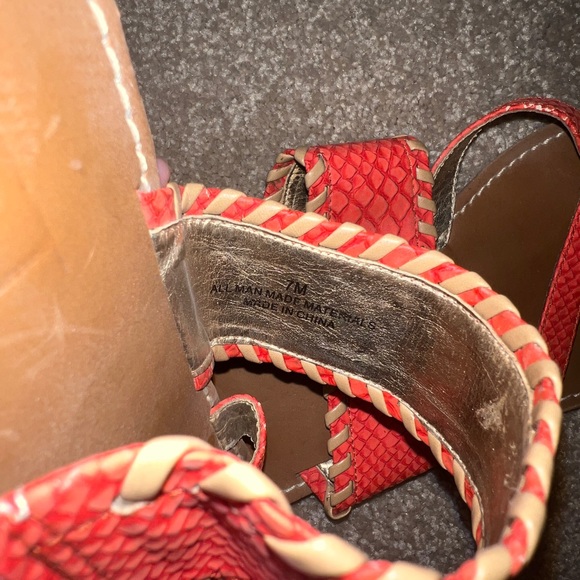 Loft Orange Sandals - Picture 2 of 3